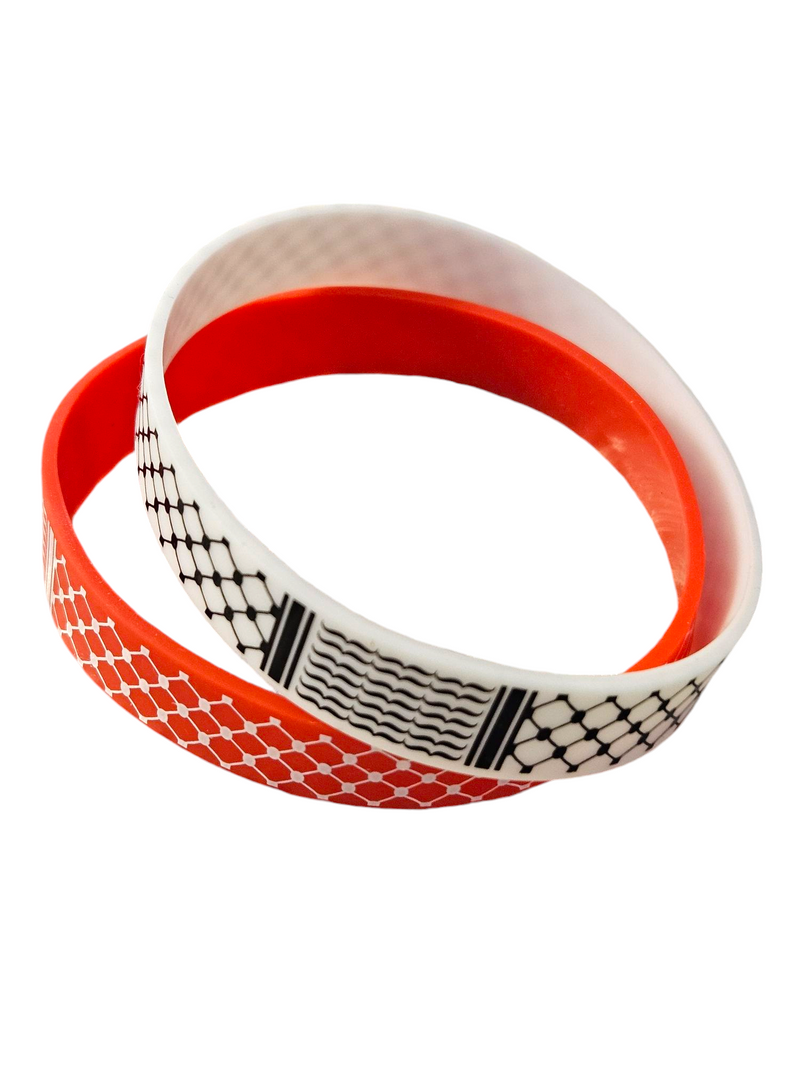 Keffiyeh Rubber Wristband