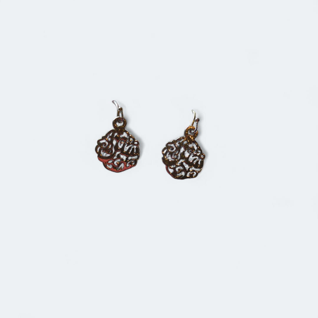 Silver Deco Earrings