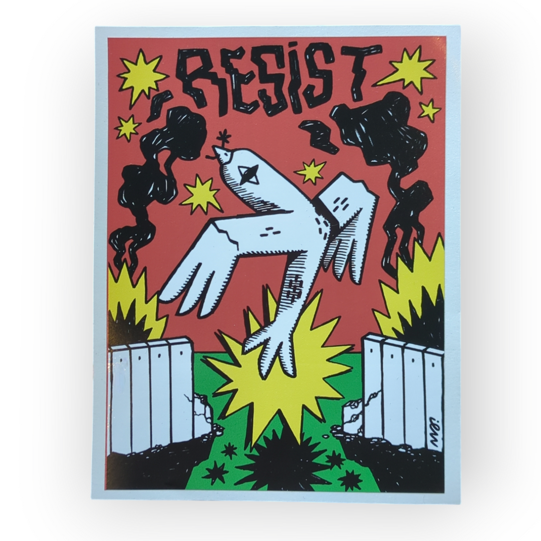 Resist Sticker