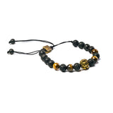 Black beaded bracelets (assorted)
