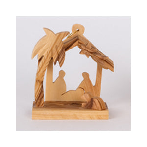Olive wood - Small Nativity