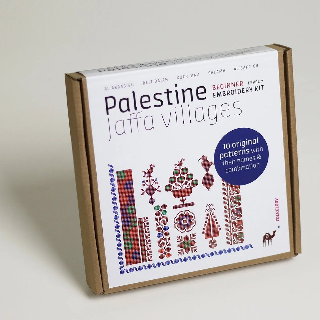 Folkglory: Palestine, Jaffa Villages embroidery kit