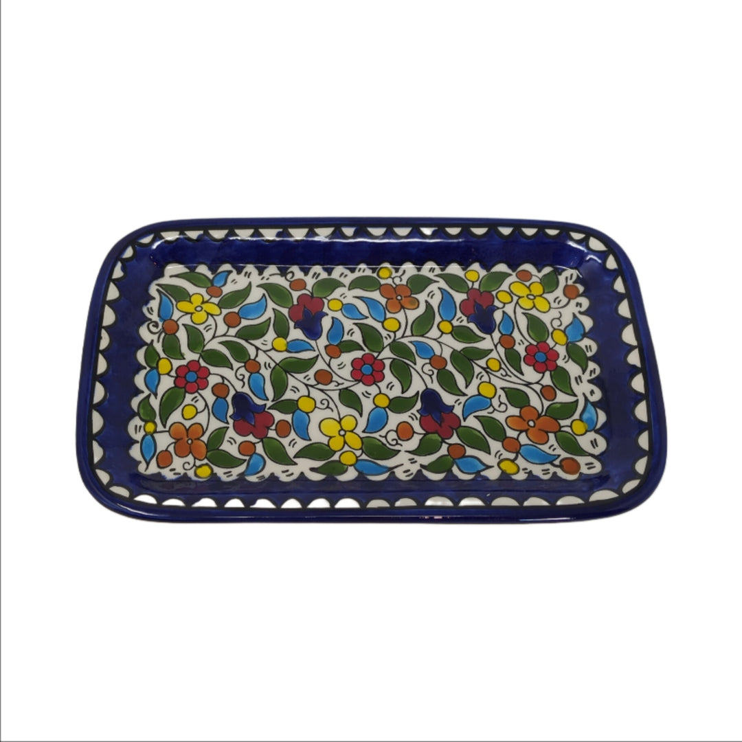Rectangular Serving Platter (Rounded edges) Made in Palestine