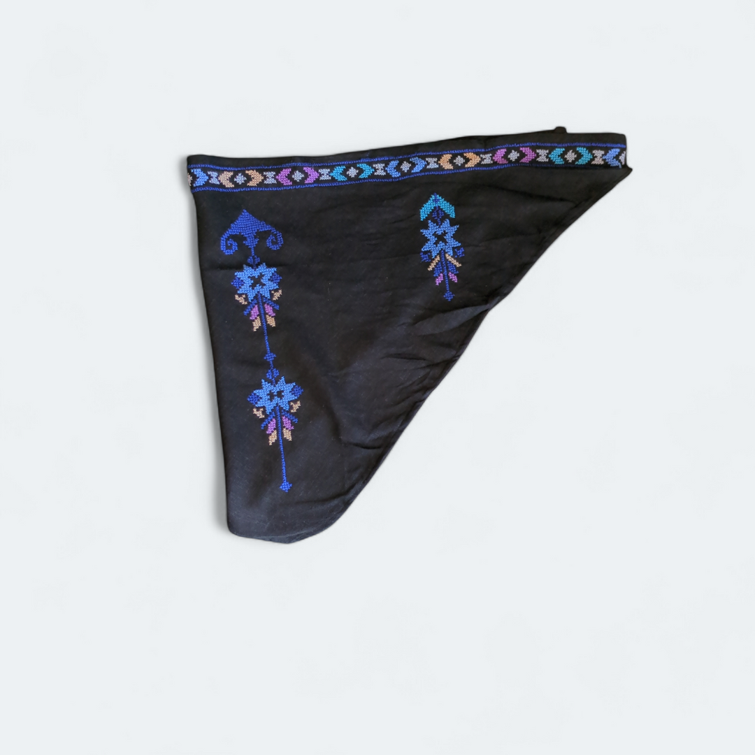 Tatreez Linen Bandana