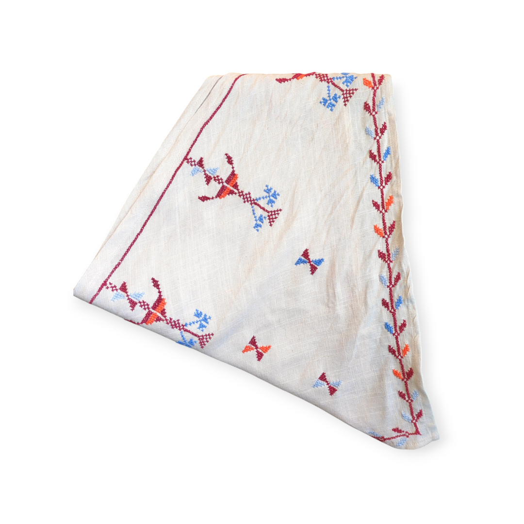 Tatreez Linen Bandana