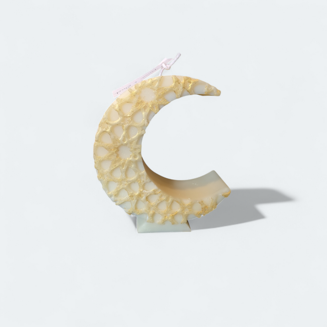 Crescent Moon Candle