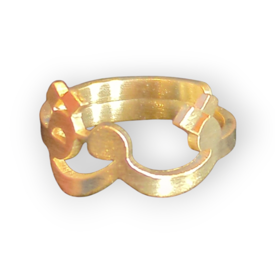 Arabic Calligraphy Adjustable Rings