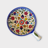 Ceramic plate with handle (Made in Palestine)