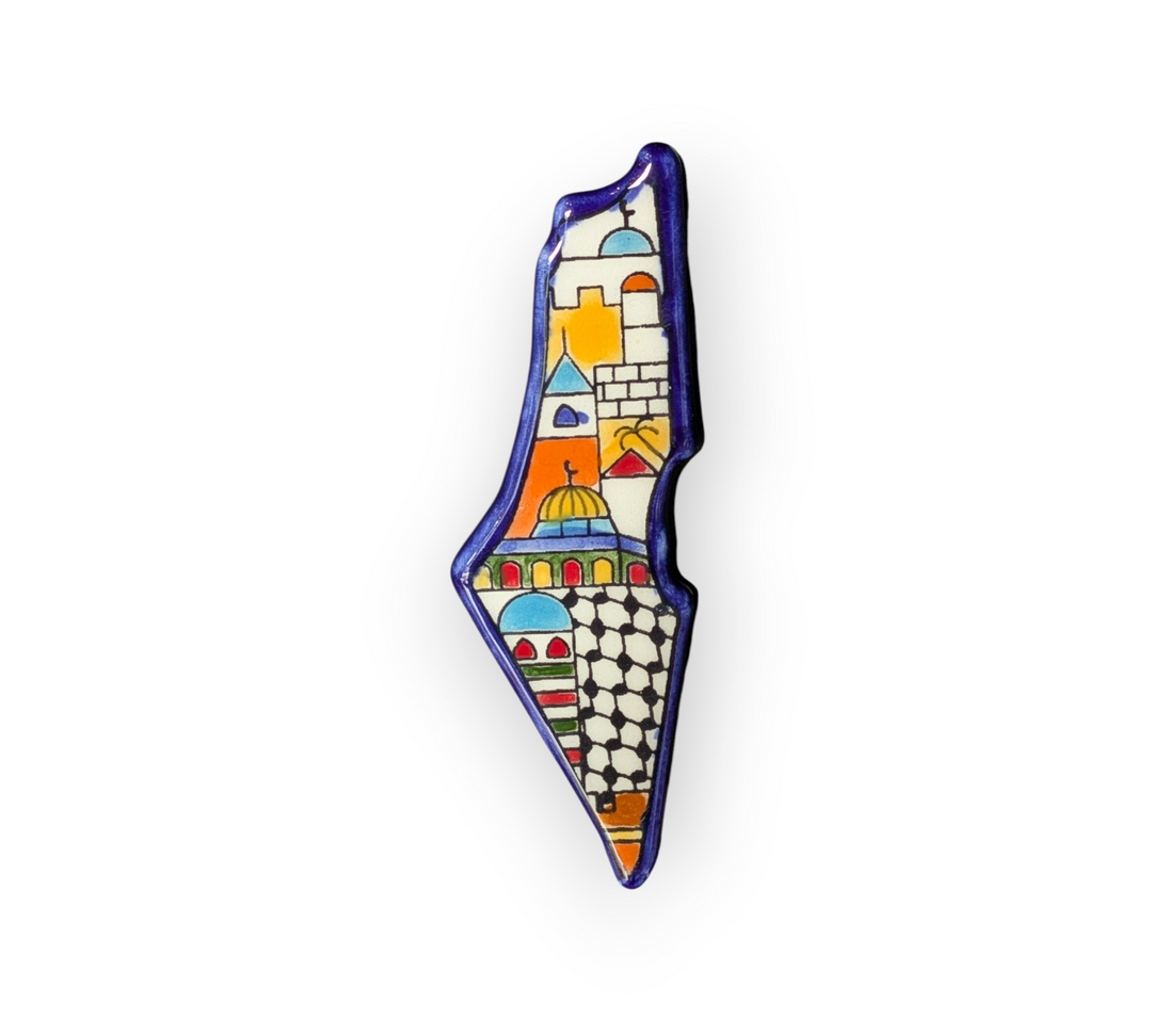 Palestine Map Magnets