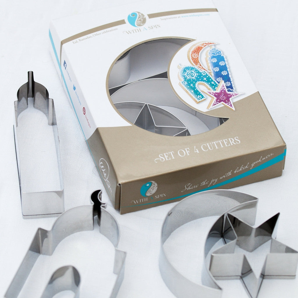 Islamic shape cookie cutters