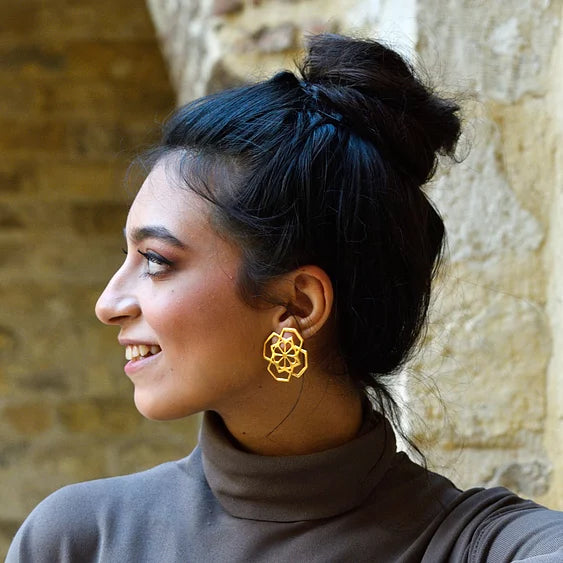 Minaret Pattern Earrings