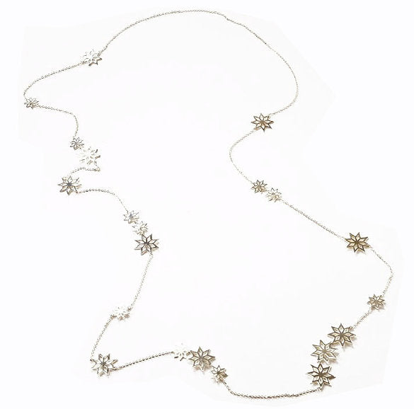 Barquq shooting stars necklace