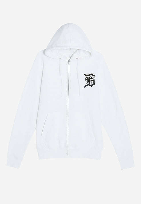 Yalla Detroit Zip-up Hoodie