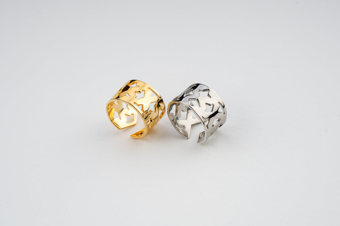 Arabesque Shapes Ring