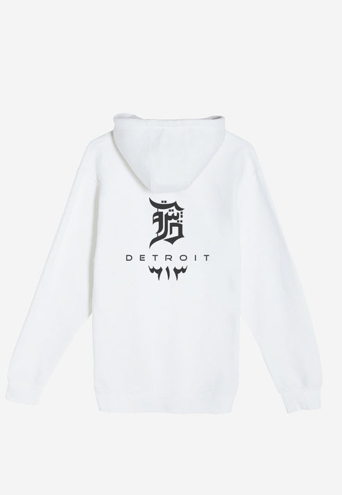 Yalla Detroit Zip-up Hoodie