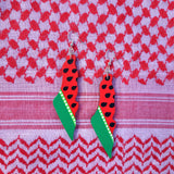 Power to Palestine earrings