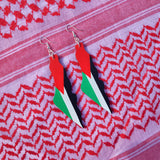 Power to Palestine earrings