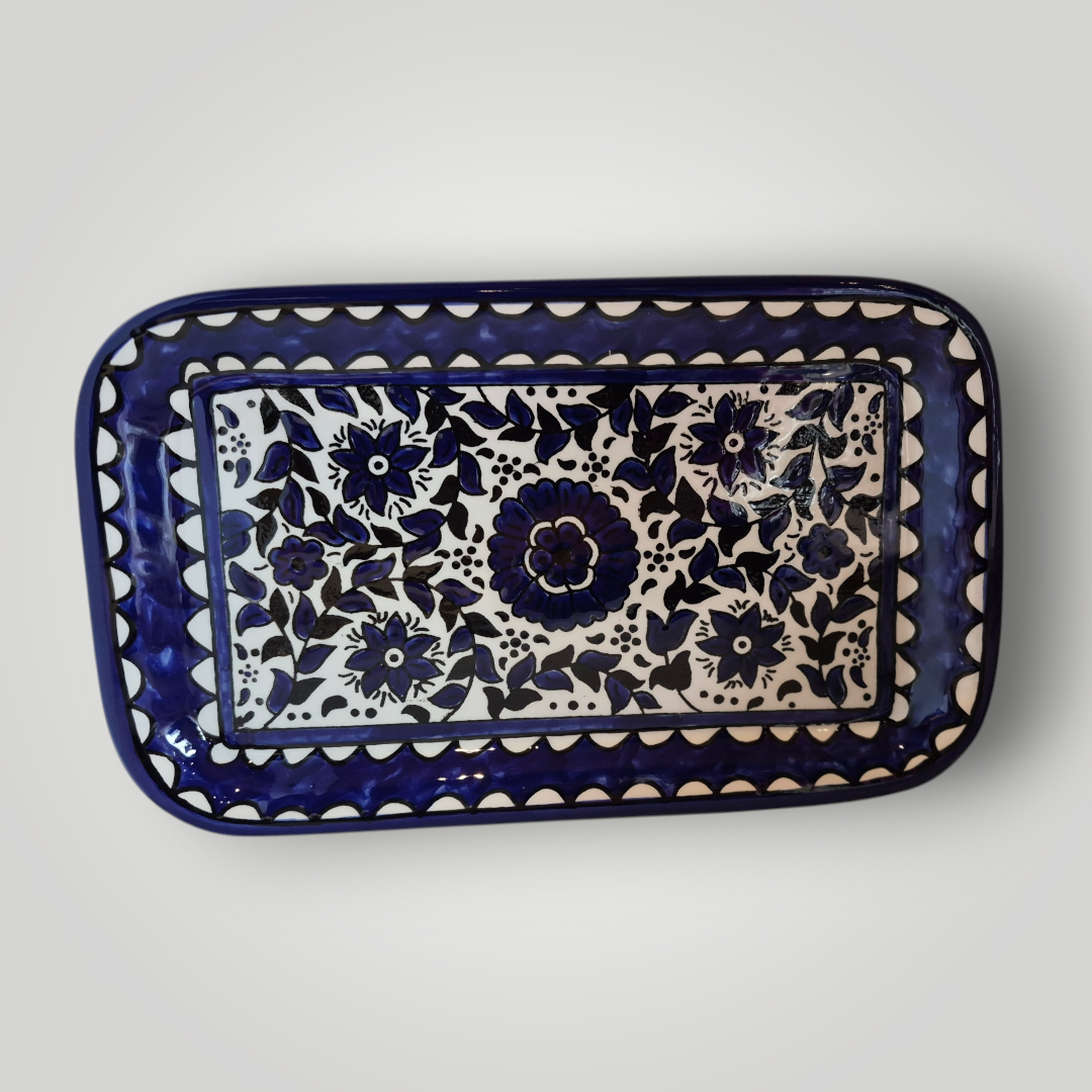 Rectangular Serving Platter (Rounded edges) Made in Palestine