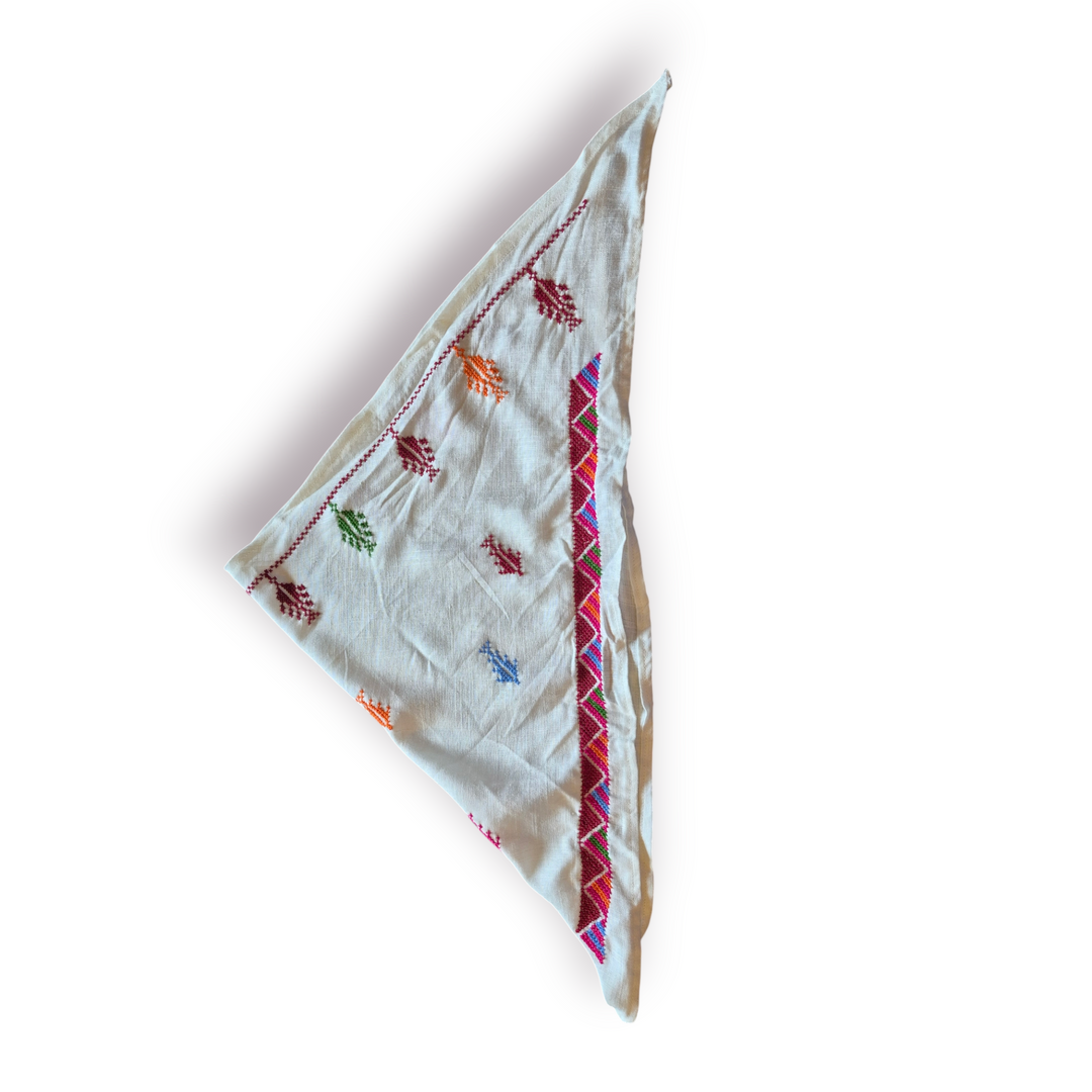 Tatreez Linen Bandana
