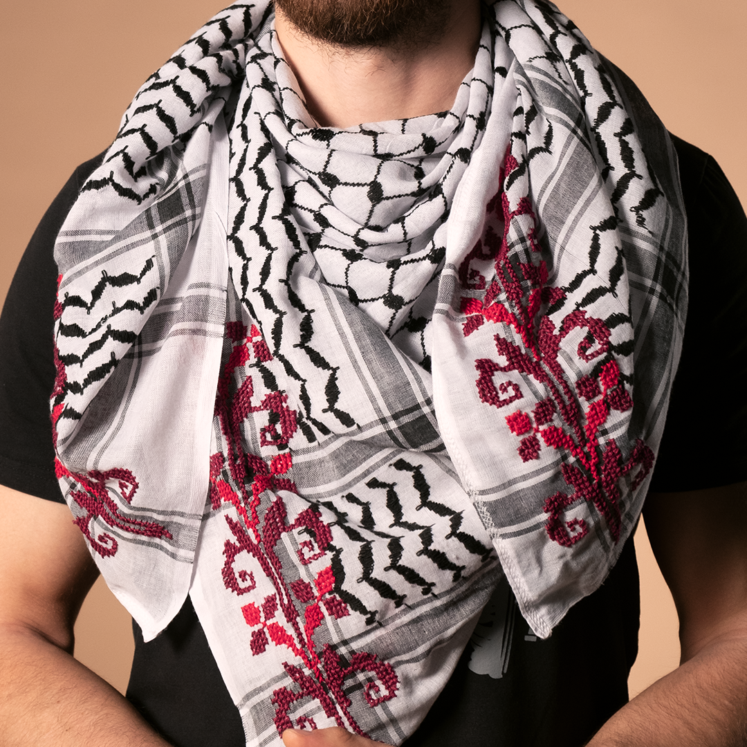 INAASH - Ramallah Embroidery Keffiyeh