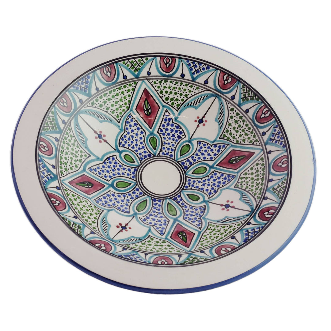 16" Amira Large Shallow Serve Platter, Serving Bowl