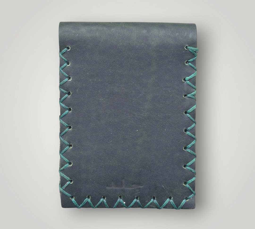 Bifold leather wallet