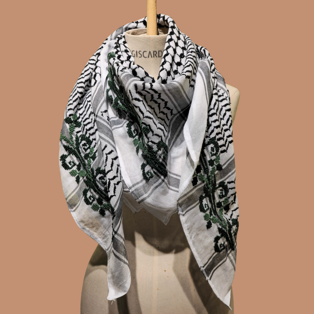 INAASH - Ramallah Embroidery Keffiyeh