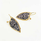 Silk Road Leaf Shape Earrings