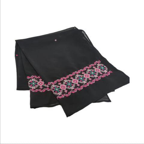 Chiffon Scarf with tatreez