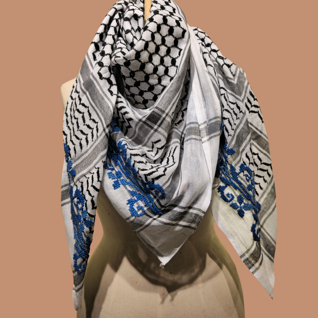 INAASH - Ramallah Embroidery Keffiyeh