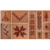 AZRA Palestinian Tatreez Stencil Sticker Pack