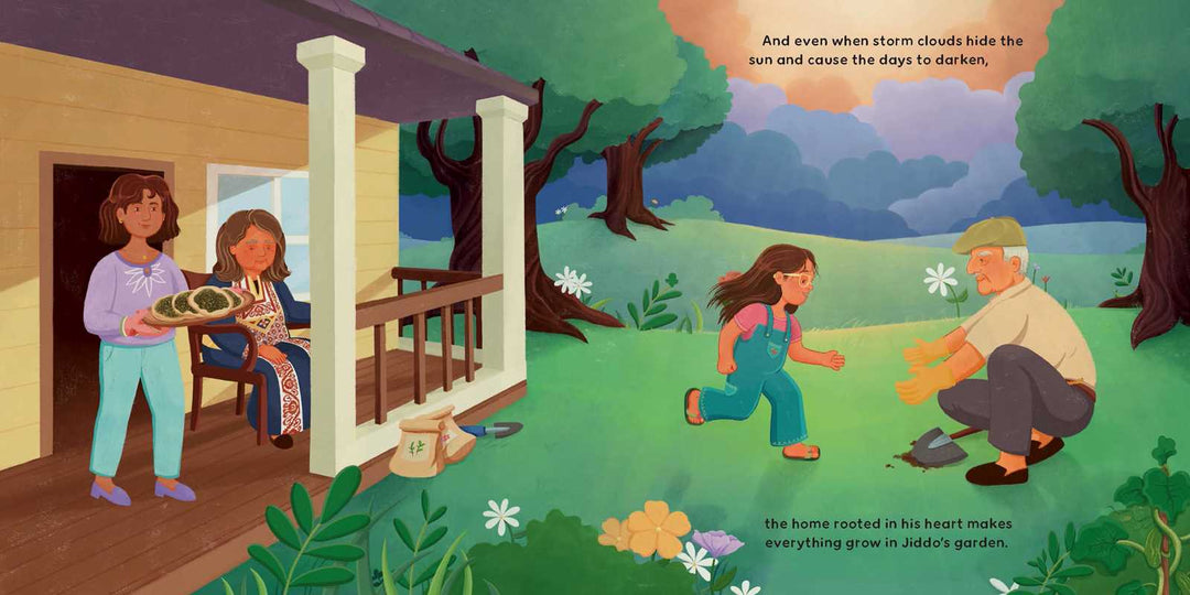 Everything Grows in Jiddo's Garden by Jenan Matari