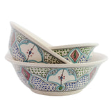 10" Amira Medium Deep Ceramic Serving Bowl, Stoneware Bowl