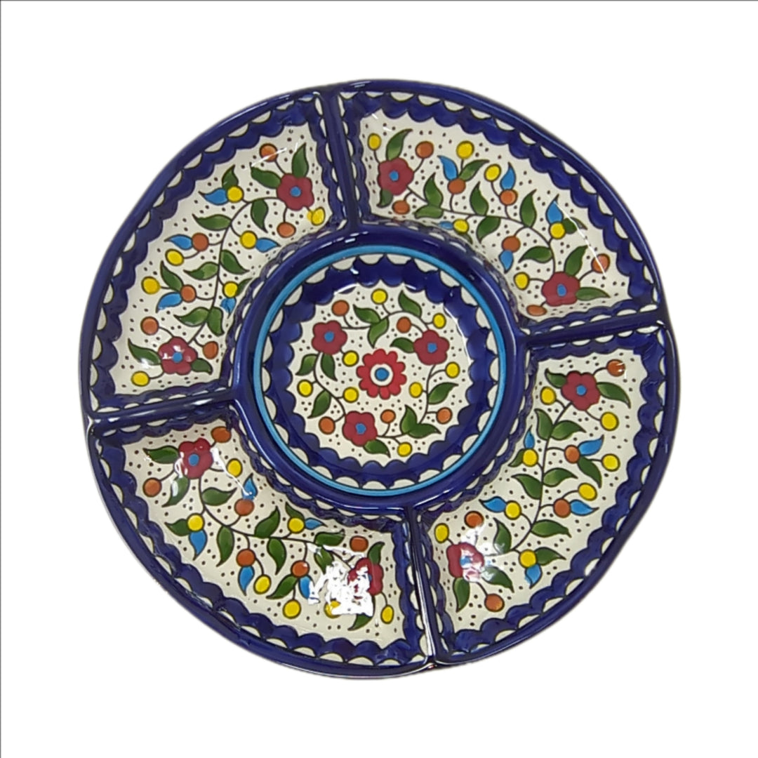 Large Sectioned Platter (Made in Palestine)