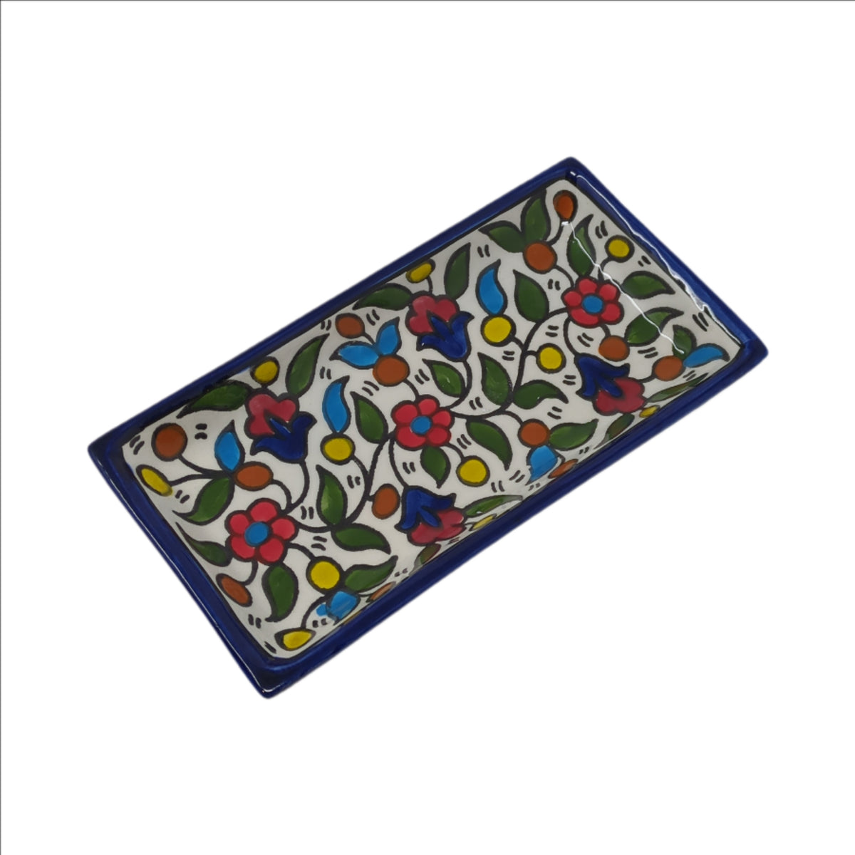 Small Rectangular Plate (Made in Palestine) – Arab American National Museum