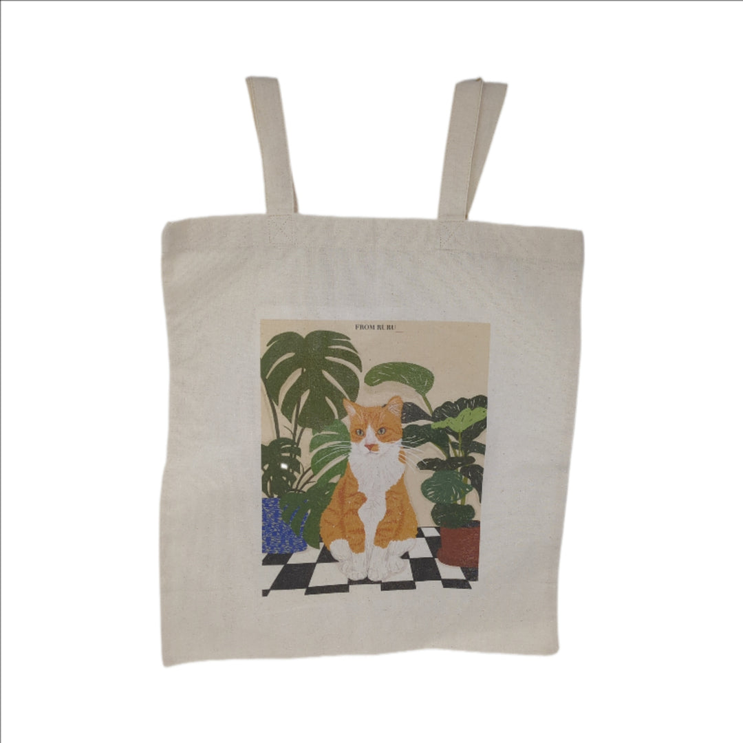 Ruru Cat Tote Bag