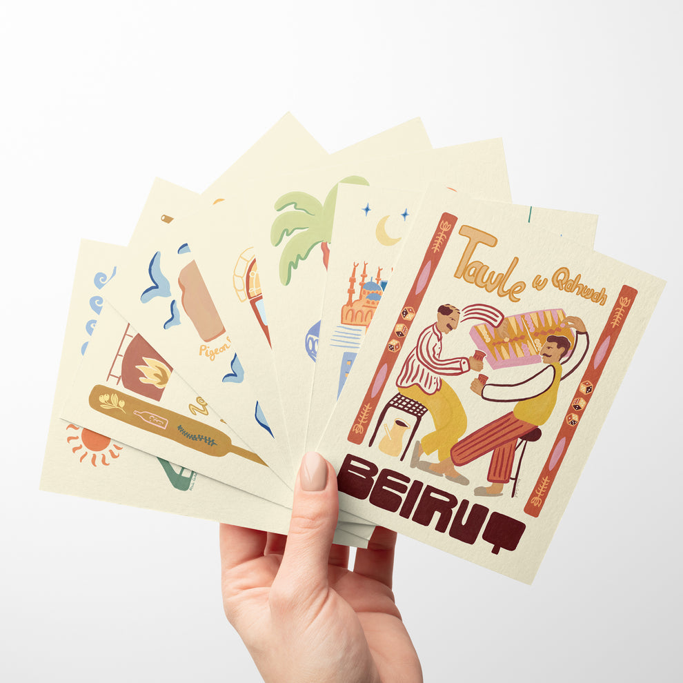 Beirut Collection Postcard Set