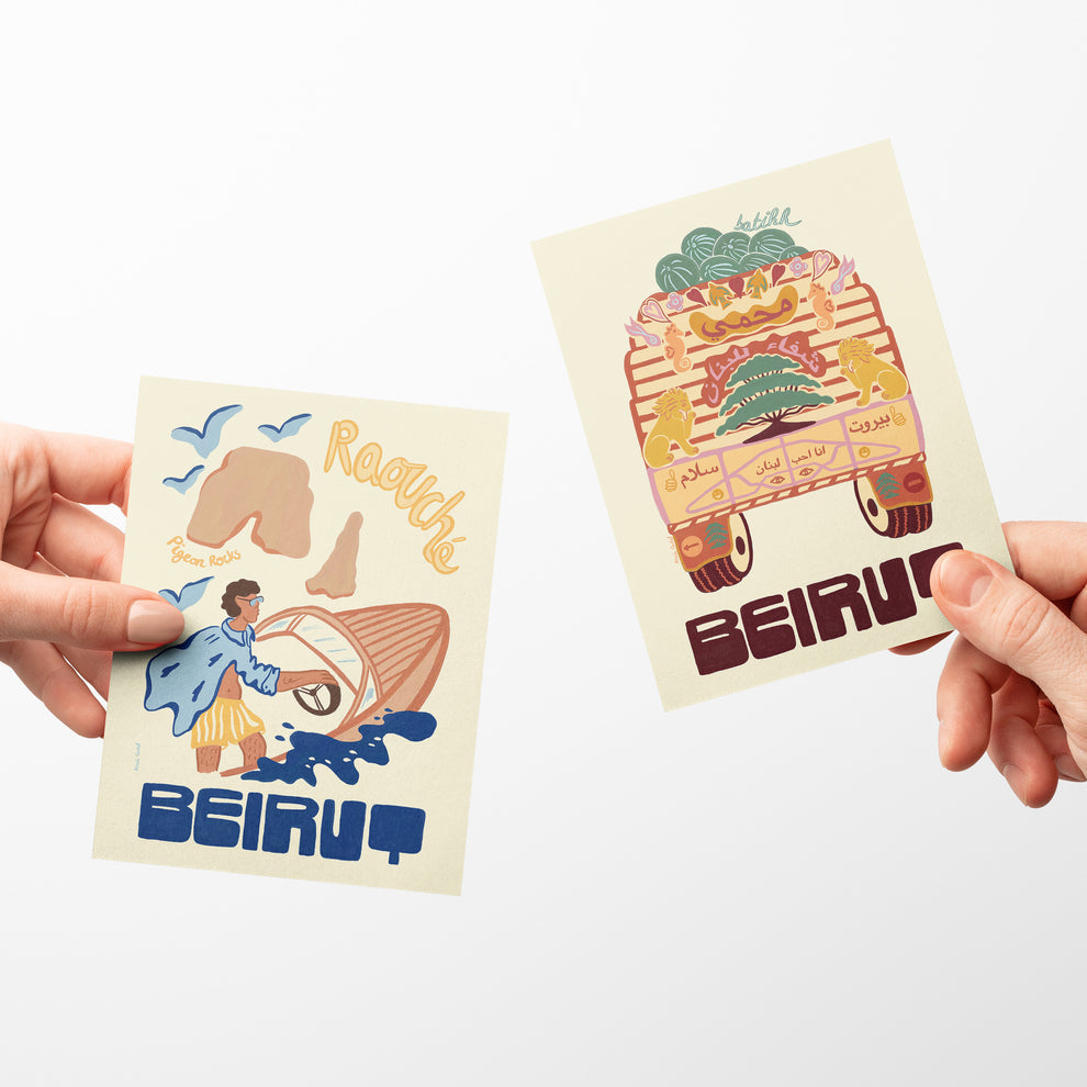 Beirut Collection Postcard Set