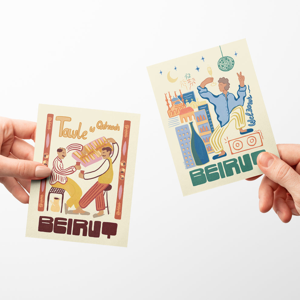 Beirut Collection Postcard Set
