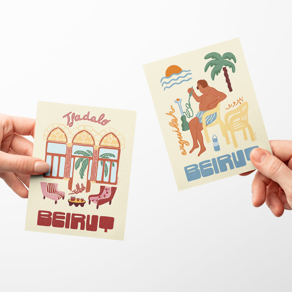Beirut Collection Postcard Set