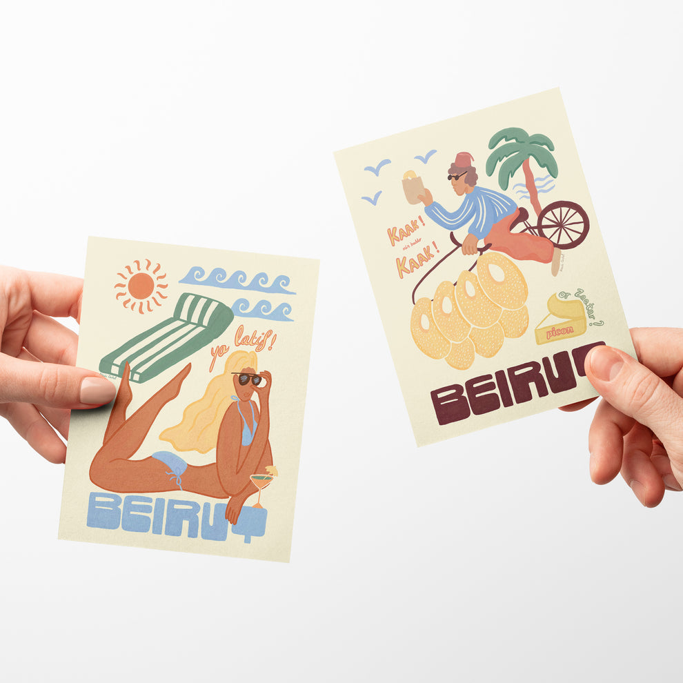 Beirut Collection Postcard Set