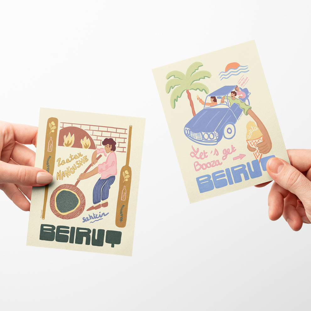 Beirut Collection Postcard Set