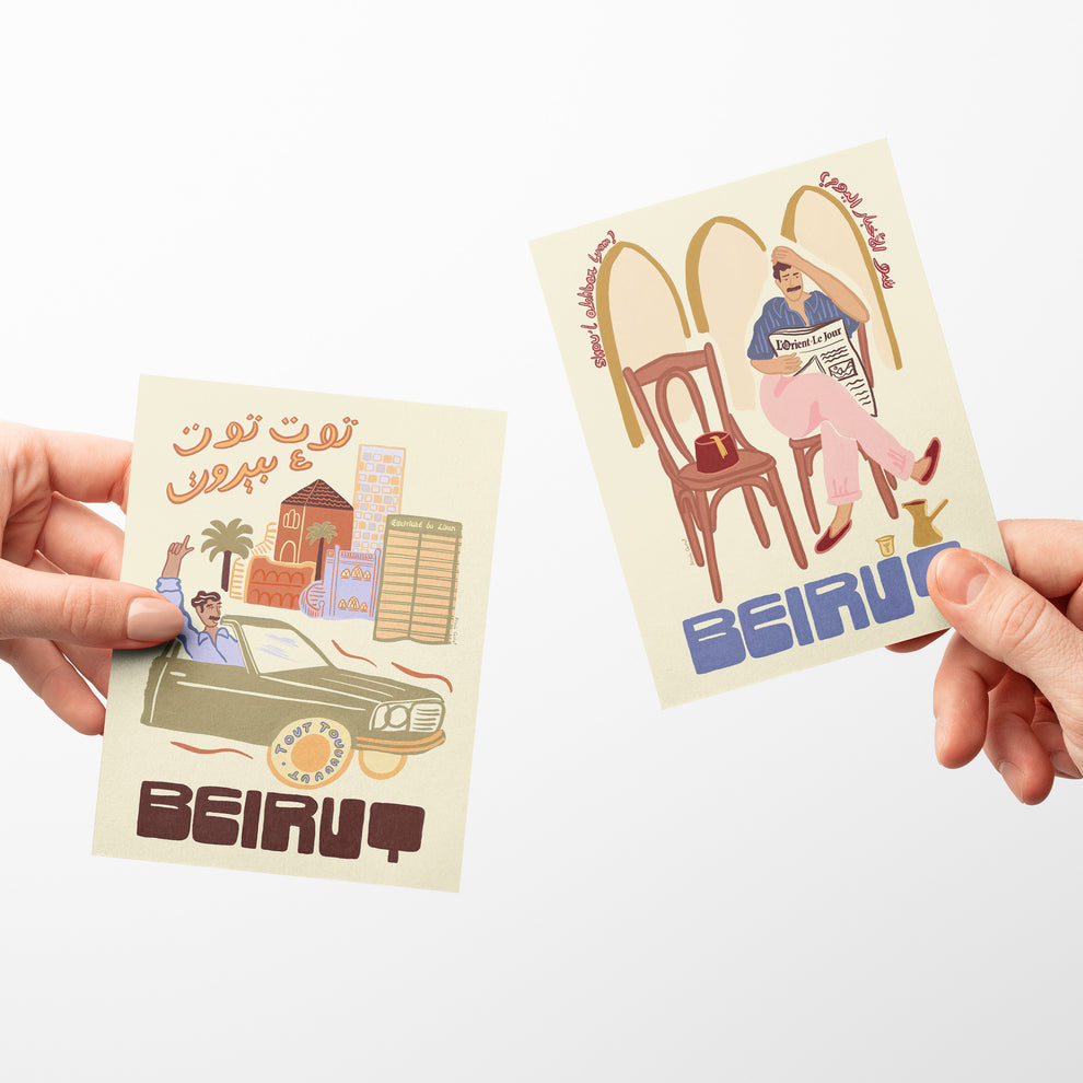 Beirut Collection Postcard Set