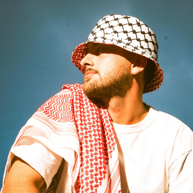 Reversible Keffiyeh Bucket Hats