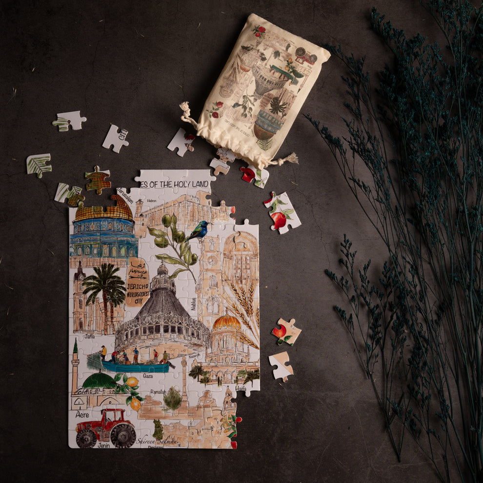 Palestinian Cities Landmarks Puzzle