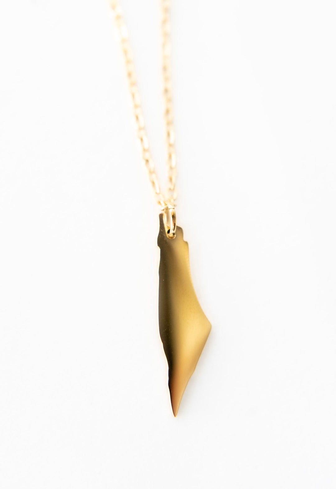 Mena Jewelry - Gold Palestine Necklace