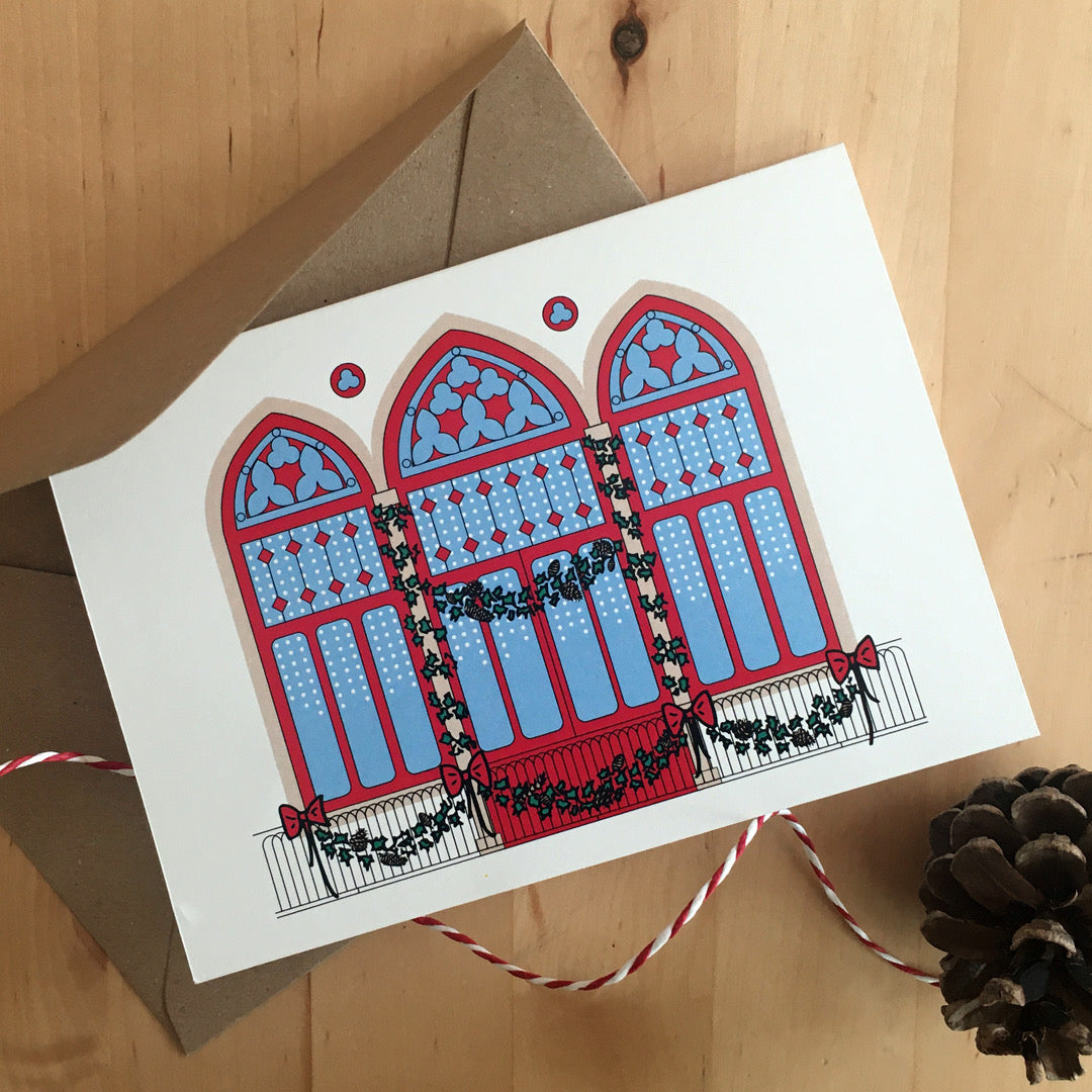 Christmas in Beirut Greeting Cards