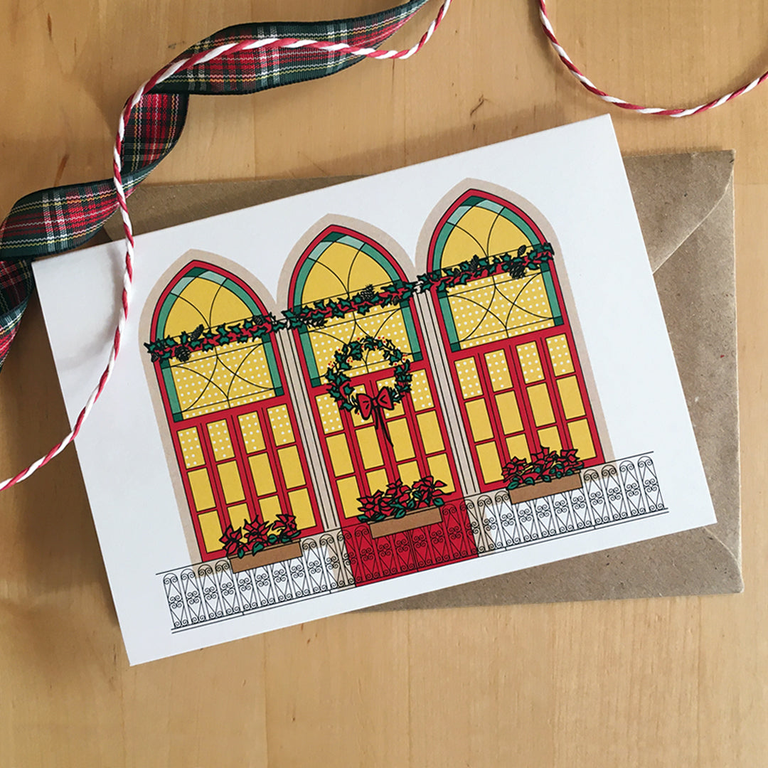 Christmas in Beirut Greeting Cards