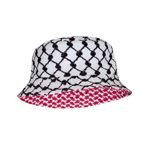 Reversible Keffiyeh Bucket Hats