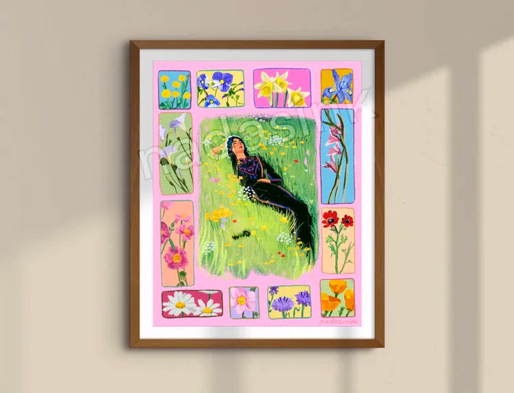 Nada's Ink Art Prints